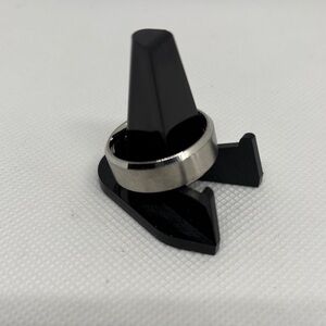 Silver Stainless Steel Men's Ring Band